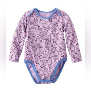 BRAND NEW L.L. Bean Long Sleeve Baby Onesie Bodysuit